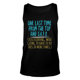 And 5 6 7 8 Dancing Dance Teacher Unisex Tank Top | Mazezy