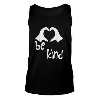 Anti Bullying Gift Be Kind Unisex Tank Top | Mazezy