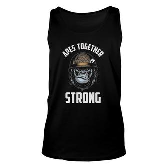 Apes Together Strong Amc Gme Unisex Tank Top | Mazezy