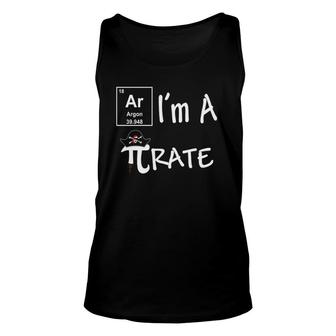Ar I'm A Pirate Funny Math Science Geek Unisex Tank Top | Mazezy