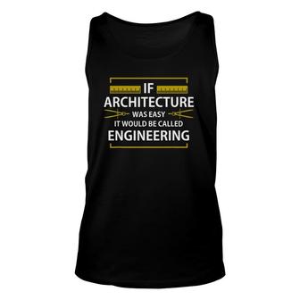 Architecture Art For Men Women Architect Student Lover Tank Top | Mazezy