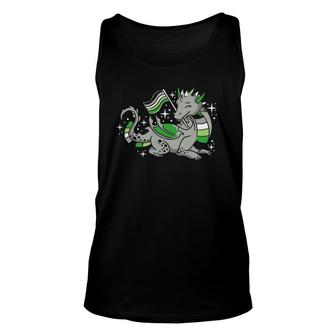 Aromantic Dragon Aromantic Pride Unisex Tank Top | Mazezy