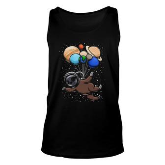 Astronaut Sloth Space Stars Cute Animals Galaxy Univers Tank Top | Mazezy