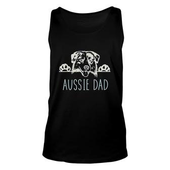 Aussie Dad Unisex Tank Top | Mazezy