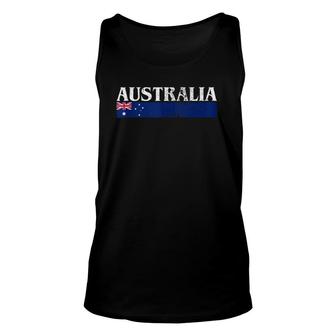 Australia Tank Top Australian Flag Unisex Tank Top | Mazezy