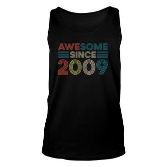 Awesome Since 2009 13Th Bday 13 Years Old Birthday Tank Top | Mazezy