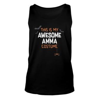 Awesome Amma Costume , Funny Cute Halloween Gift Unisex Tank Top | Mazezy AU