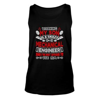 Awesome Mechanical Engineer Unisex Tank Top | Mazezy DE