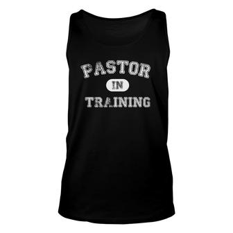 Awesome Pastor In Training Faith Gift Unisex Tank Top | Mazezy