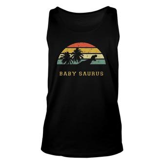 Babysaurus S Father's Day, Mother's Day Unisex Tank Top | Mazezy