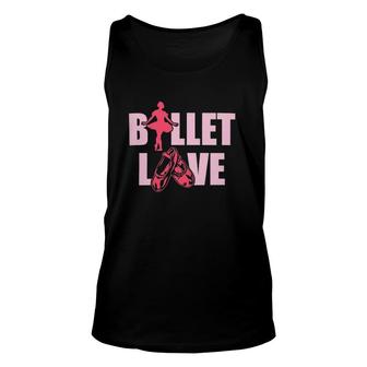 Ballet Dance 121 Balle Ballerina Unisex Tank Top | Mazezy