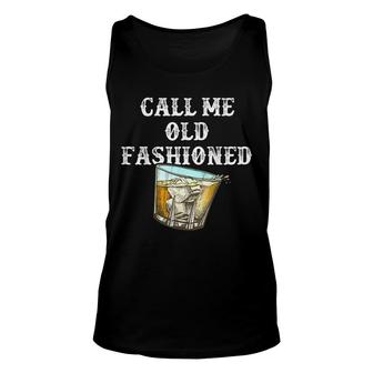 Bartender Call Me Old Fashioned Unisex Tank Top | Mazezy