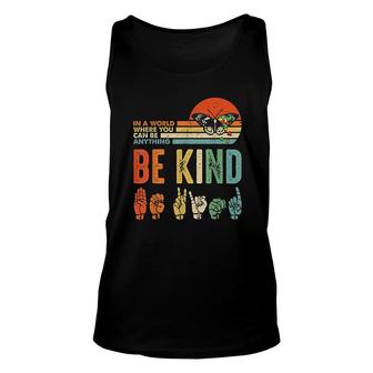 Be Kind Autism Awareness Teacher Kindness Unisex Tank Top - Thegiftio UK