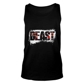 Beast Funny Gifts For Friends Unisex Tank Top - Thegiftio UK