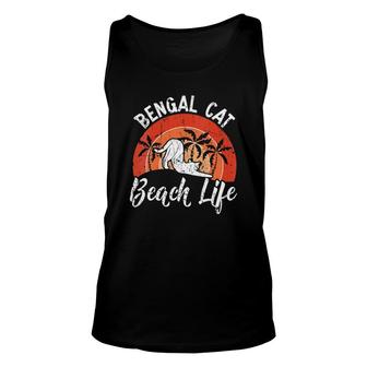 Womens Bengal Cat Kitty Lover Meow Leopard Skin Cashmere Pet Tank Top | Mazezy