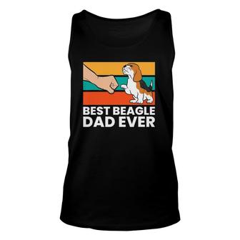 Best Beagle Dad Ever Funny Beagle Dog Dad Unisex Tank Top | Mazezy