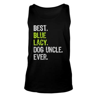 Best Blue Lacy Dog Uncle Ever Raglan Baseball Tee Unisex Tank Top | Mazezy