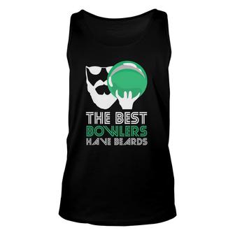 Best Bowlers Have Beards Bowling Unisex Tank Top | Mazezy AU