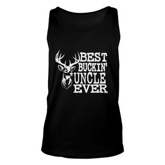Best Buckin' Uncle Ever Funny Unisex Tank Top | Mazezy