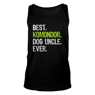 Best Komondor Dog Uncle Ever Raglan Baseball Tee Unisex Tank Top | Mazezy