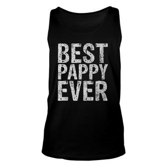 Best Pappy Ever Funny Gift Father's Day Unisex Tank Top | Mazezy UK