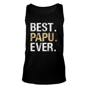 Best Papu Gift For Grandfather From Granddaughter Grandson Unisex Tank Top | Mazezy