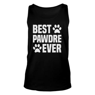 Mens Best Pawdre Ever Dog Or Cat Dad Father's Day Tank Top | Mazezy