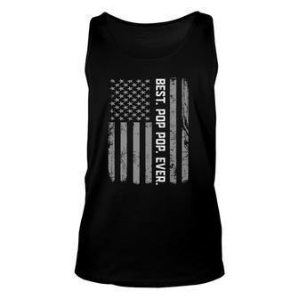 Mens Best Pop Pop Ever Vintage American Flag For Dad Papa Tank Top Tank Top | Mazezy