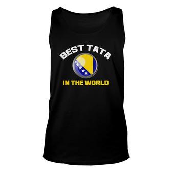 Best Tata In The World Unisex Tank Top | Mazezy