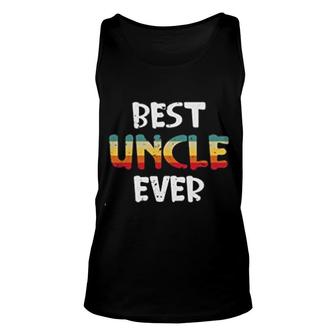 Best Uncle Ever Unisex Tank Top | Mazezy