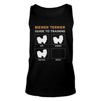 Biewer Terrier Guide To Training Dog Obedience Dog Lover Unisex Tank Top | Mazezy