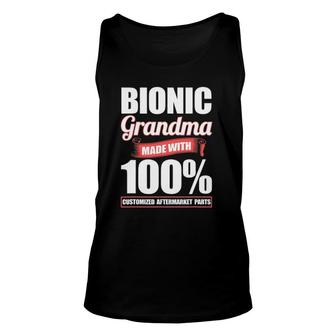 Bionic Aftermarket Parts Design - Knee And Hip Replacement Unisex Tank Top | Mazezy