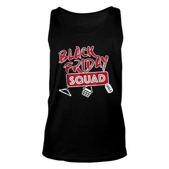Black Friday Squad Unisex Tank Top | Mazezy
