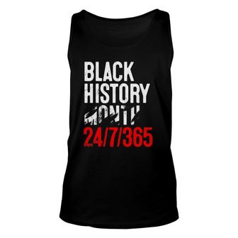 Black History Month 247365 Pride African American Gifts Unisex Tank Top | Mazezy