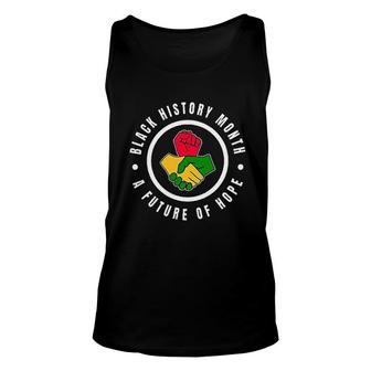 Black History Month A Future Of Hope Unisex Tank Top | Mazezy
