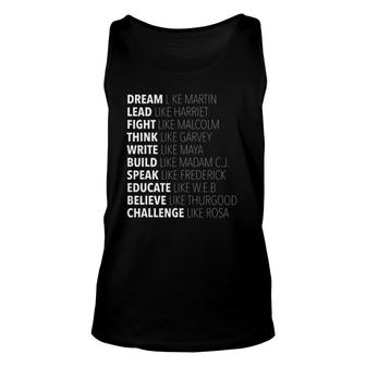 Black History Month Bhm African American Unisex Tank Top | Mazezy