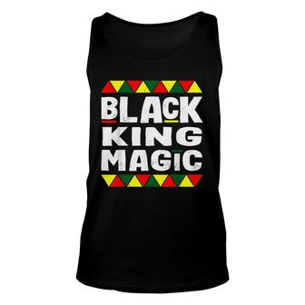 Black King Magic Black History Unisex Tank Top | Mazezy