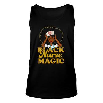 Black Nurse Magic Black Pride Gift Unisex Tank Top | Mazezy