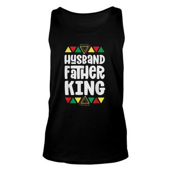 Black Pride S For Men Husband Father King Dad Gift Unisex Tank Top | Mazezy