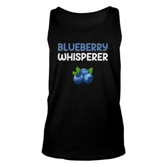 Blueberry Whisperer - Blueberry Lover Unisex Tank Top | Mazezy