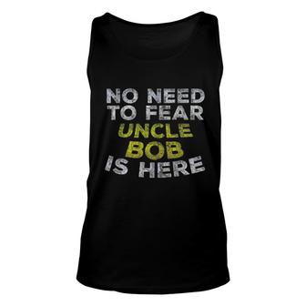 Bob Funny Uncle Unisex Tank Top | Mazezy
