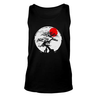 Bonsai Tree Daughter And Father Gift Unisex Tank Top | Mazezy