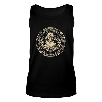 Book Reader Funny Librarian League Gift 182 Reading Library Unisex Tank Top | Mazezy