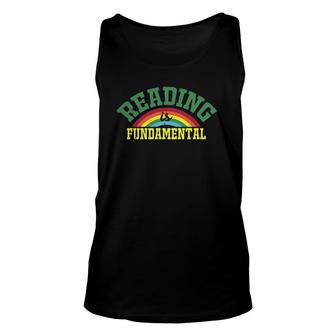 Bookworms Reading Is Fundamental Reading Lovers Book Lovers Unisex Tank Top | Mazezy