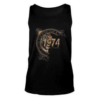 Born In 1974 Chinese Year Of The Tiger Unisex Tank Top | Mazezy DE