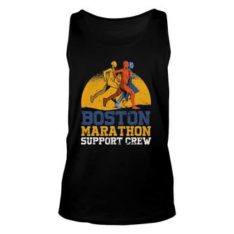 Boston 2021 Marathon Runner 262 Miles Support Crew Unisex Tank Top | Mazezy