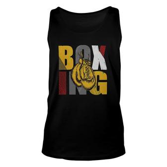 Boxing Boxer Fighting Sport Lover Unisex Tank Top | Mazezy