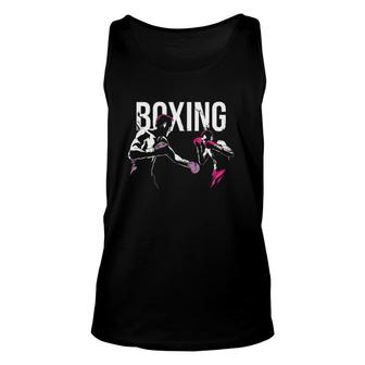 Boxing Grunge Fighters Sport Lover Unisex Tank Top | Mazezy