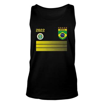 Brazil Football Jersey 2022 Brazil Soccer Unisex Tank Top | Mazezy
