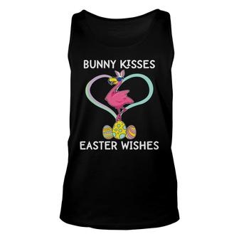 Bunny Wishes Kisses Easter Wishes Easter Day Unisex Tank Top - Thegiftio UK